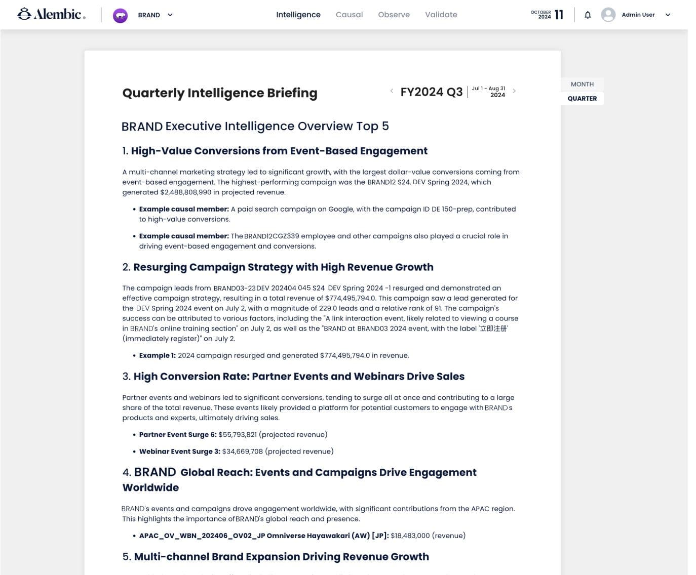 Alembic secure enterprise-grade solution